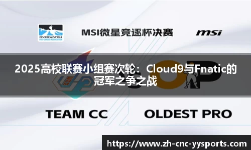 2025高校联赛小组赛次轮：Cloud9与Fnatic的冠军之争之战